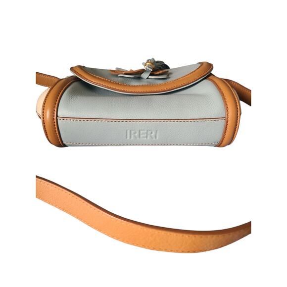 IRERI Leather Butterfly Tassel Shoulder Bag - Picture 5 of 12